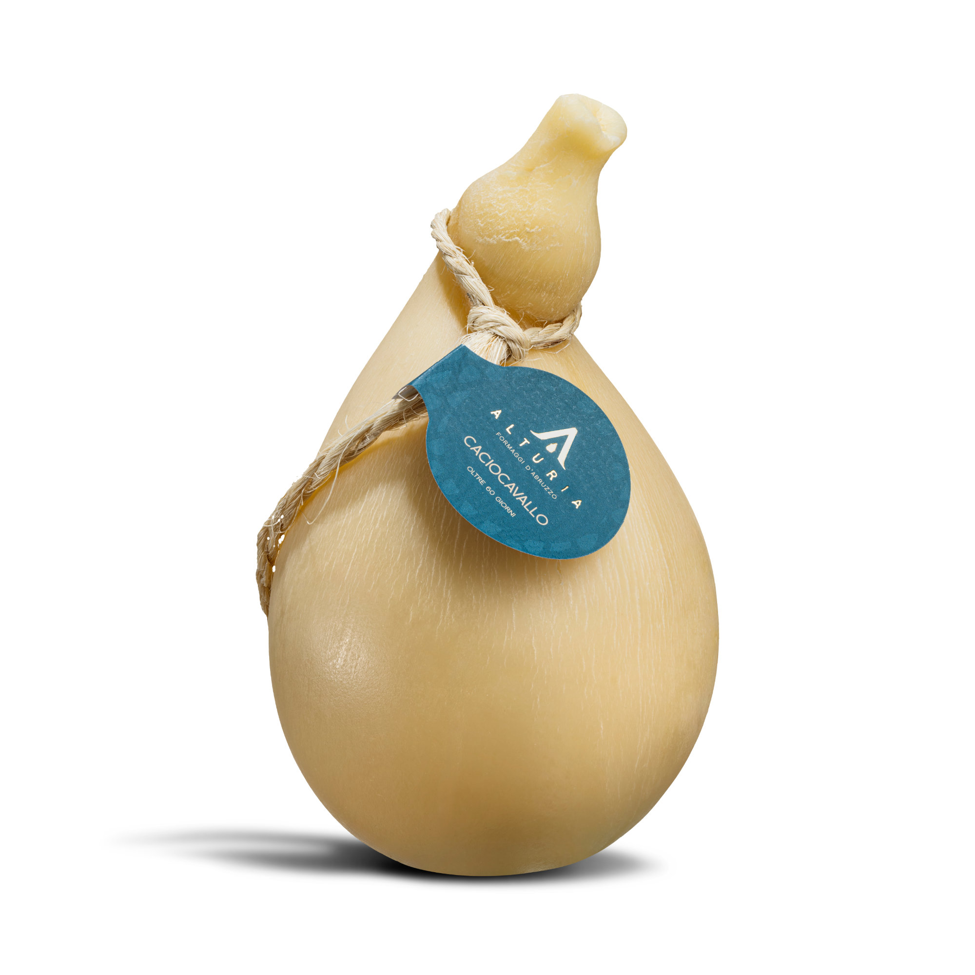 Caciocavallo stagionato Alturia, formaggio a pasta filata prodotto in Abruzzo
