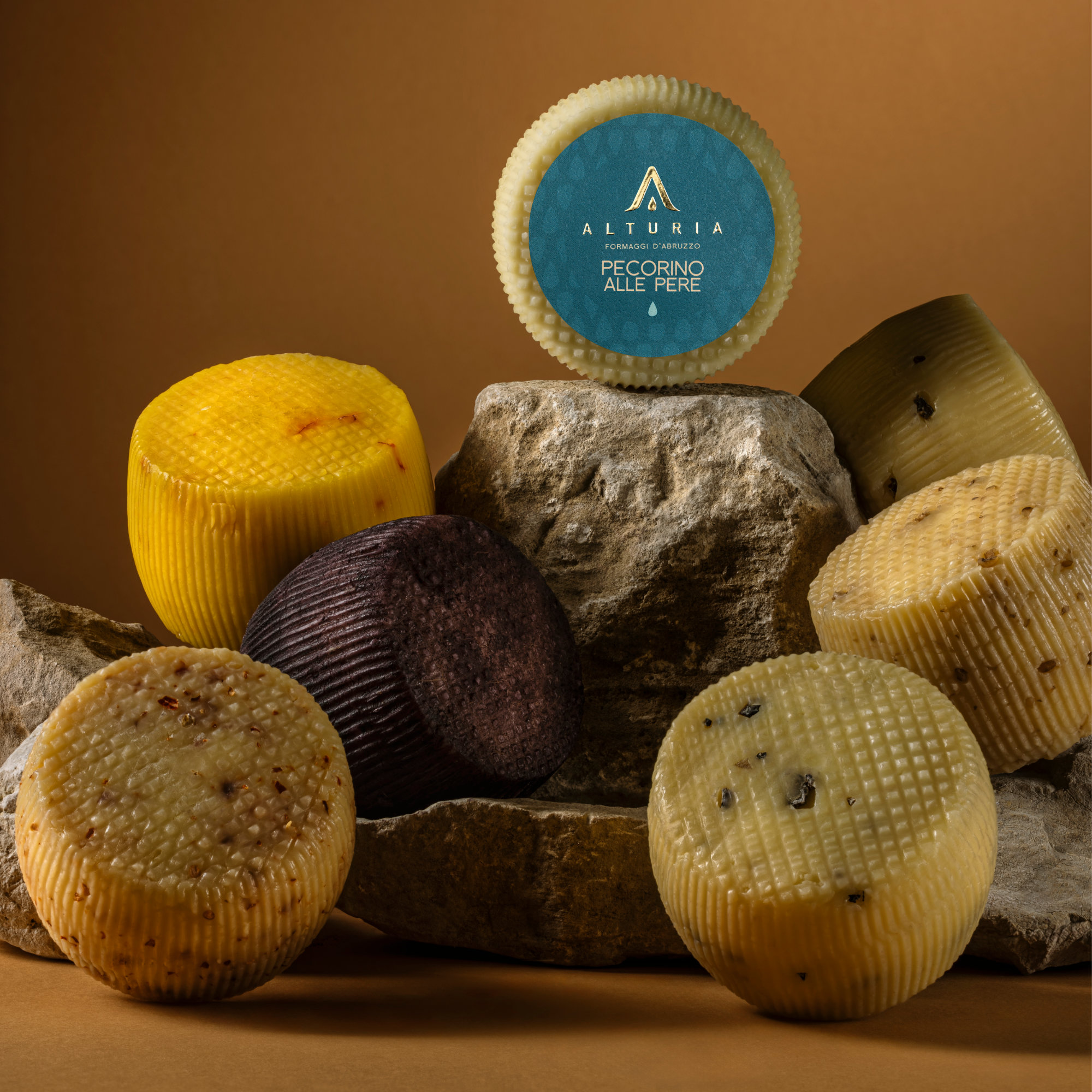 Pecorino alle pere Alturia, formaggio artigianale prodotto in Abruzzo