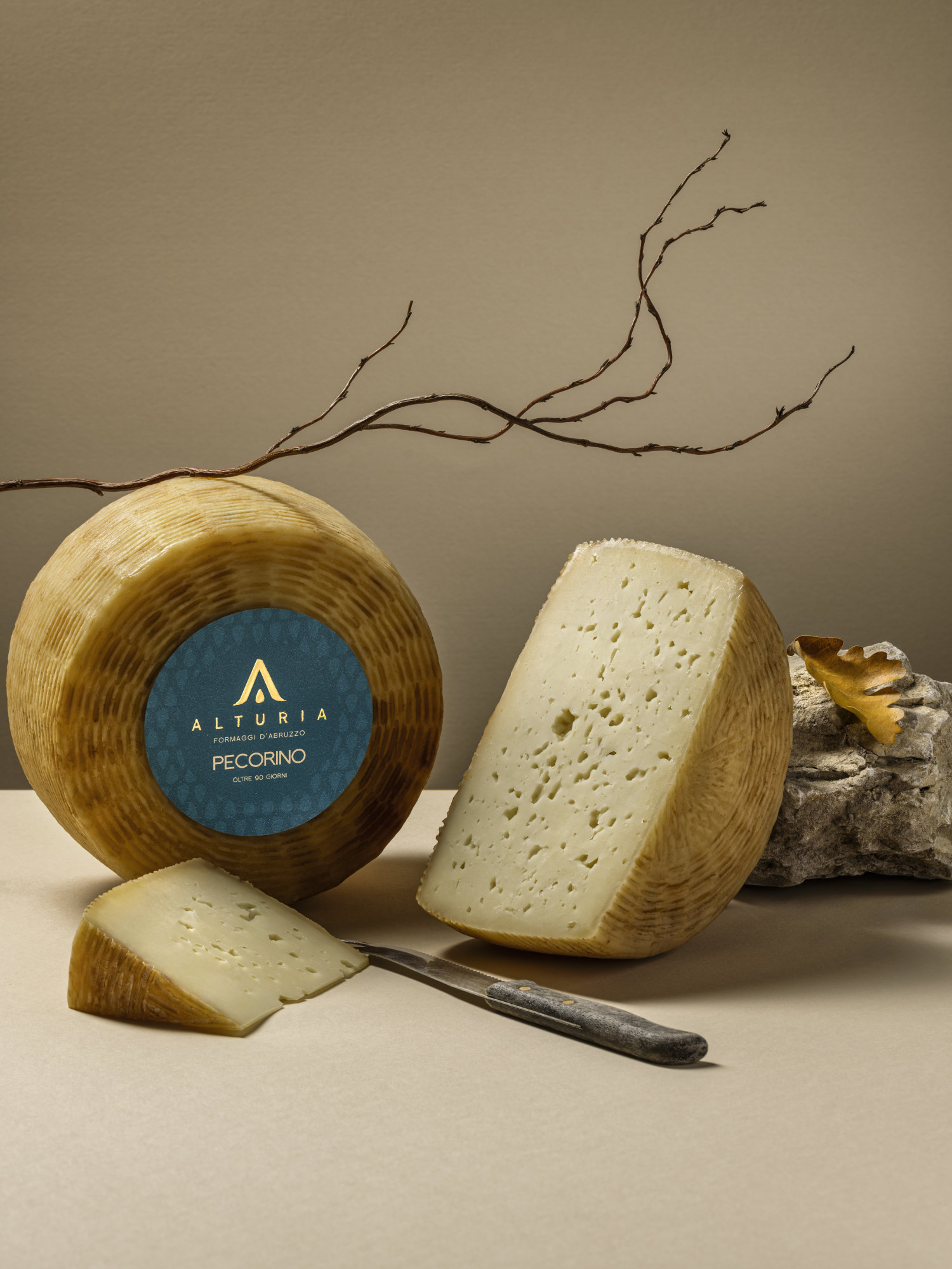 Pecorino stagionato oltre 90 giorni Alturia, prodotto in Abruzzo